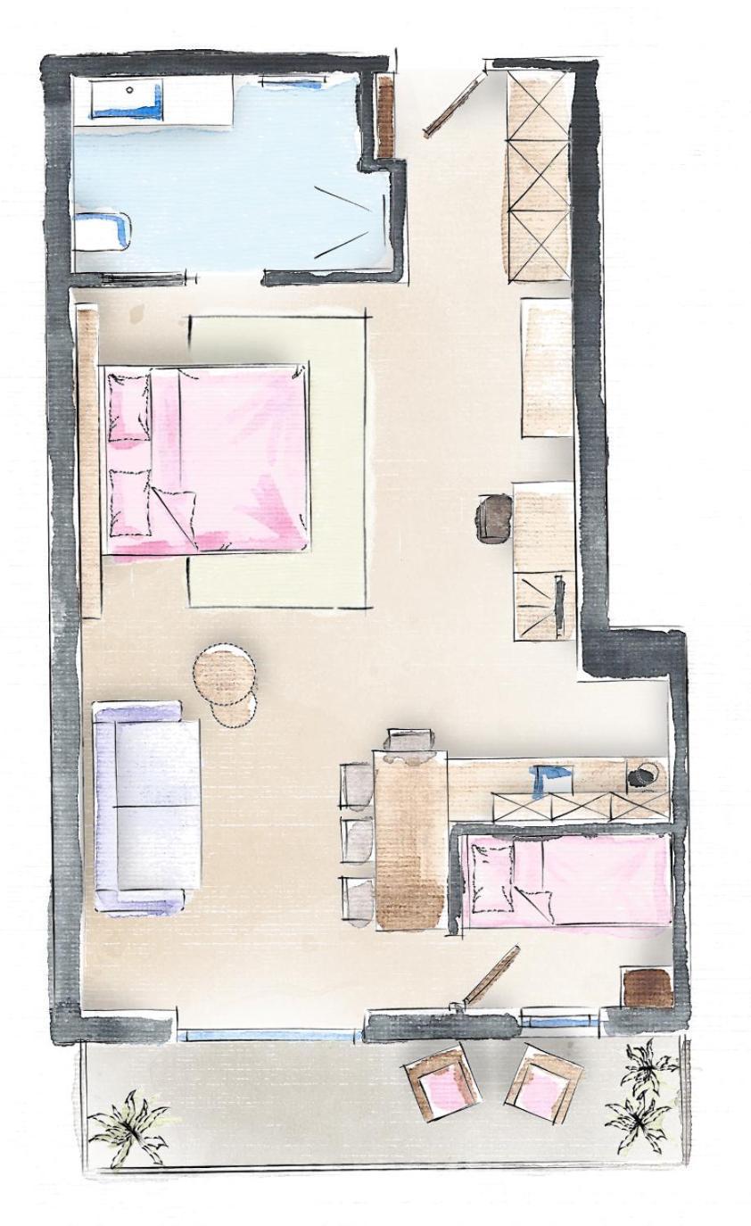 Alpendomizil Zugspitze Lermoos Habitación foto